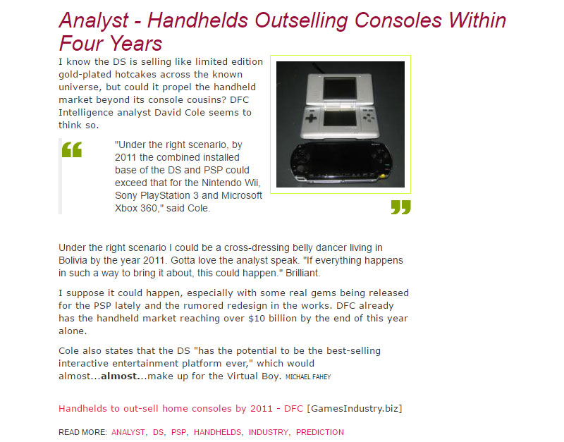 Let’s leave analyst discussions to the shareholders, not the casual readers.